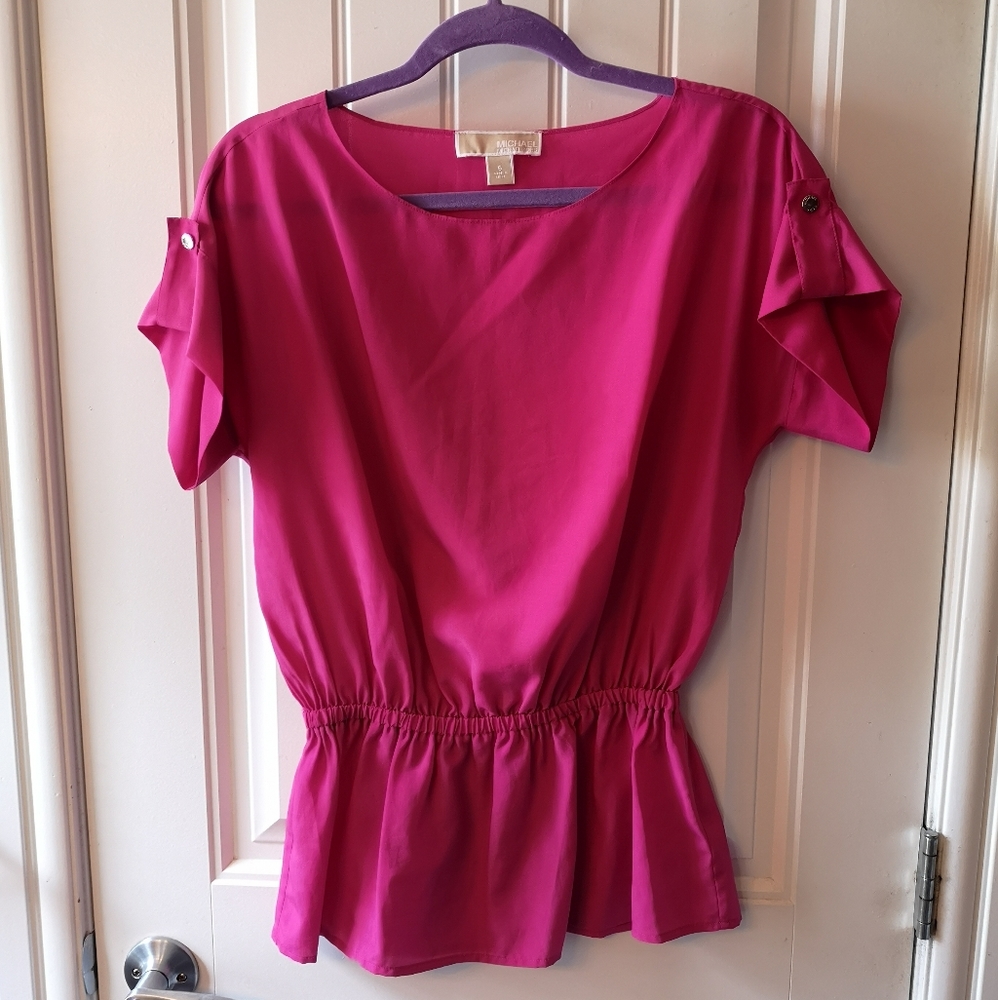 Michael Kors Peplum Top